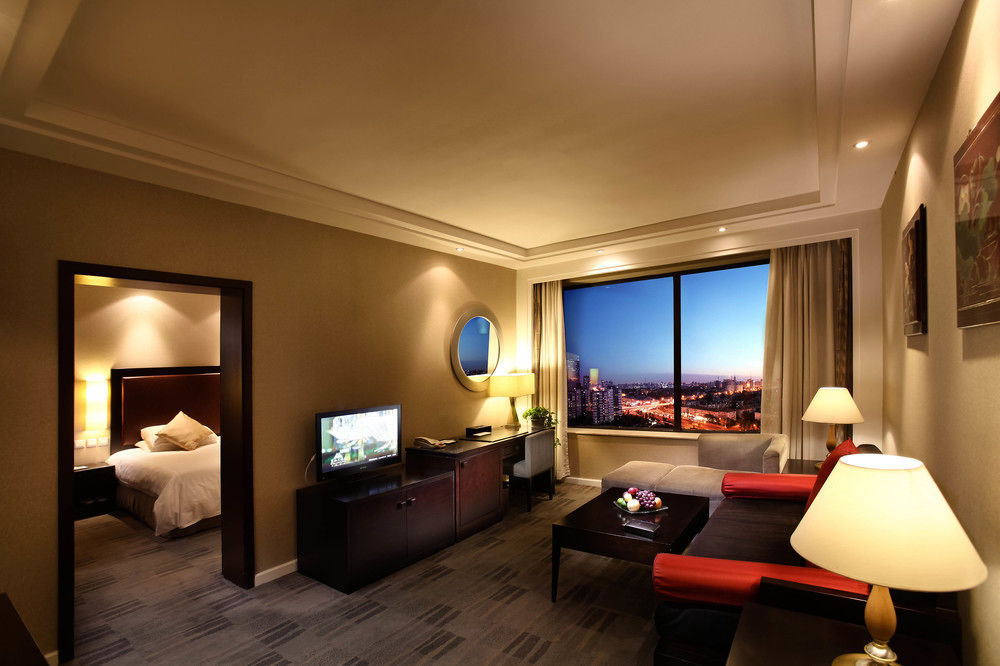 Yanshan Hotel Peking Exteriör bild