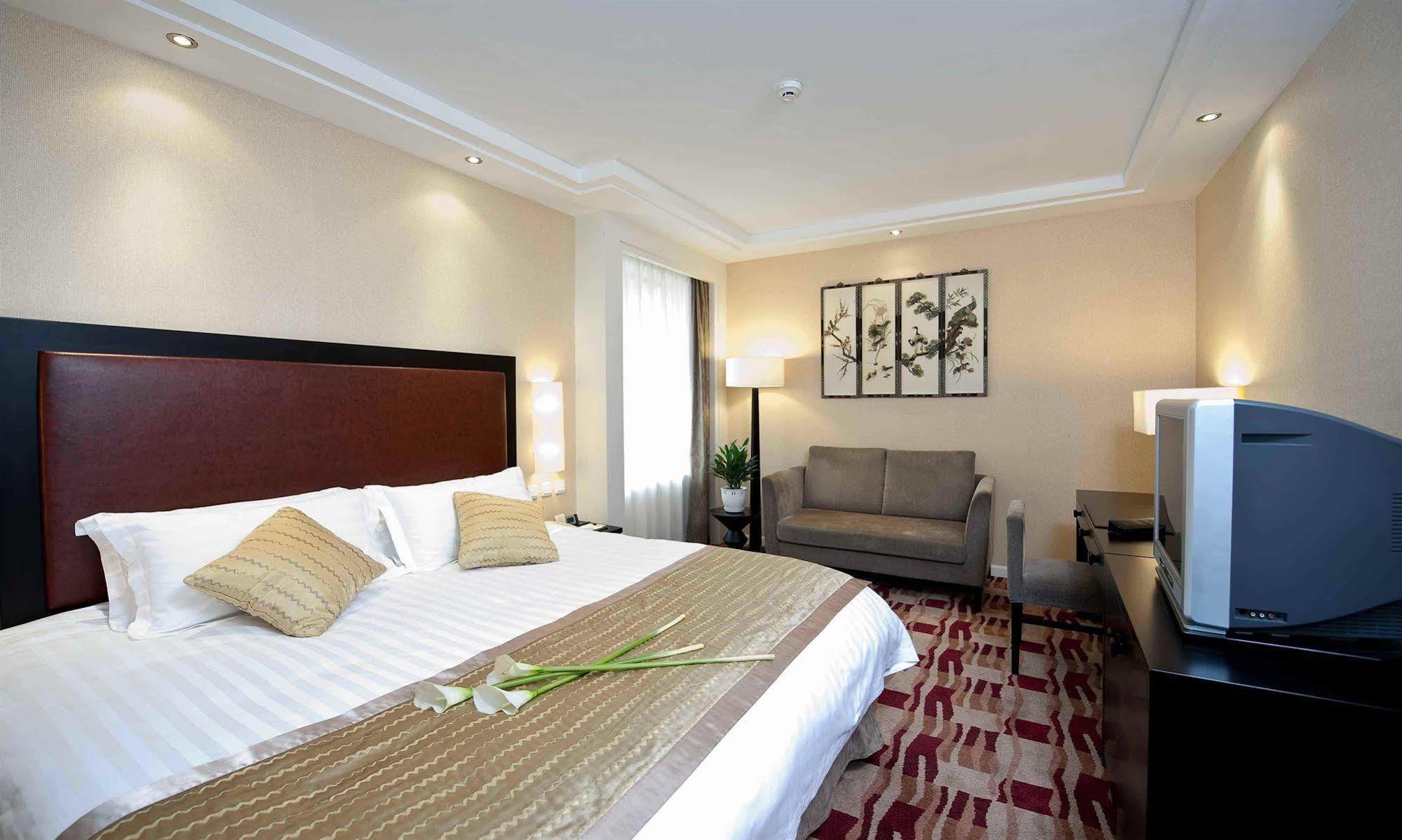 Yanshan Hotel Peking Exteriör bild